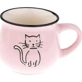 Hrnek Dakls Kočka keramika 213 ml