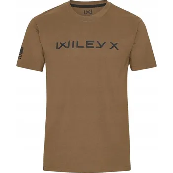 Pánská móda Tričko T-Shirt Wiley X WX Canyon Coyote Brown Dark Grey XL