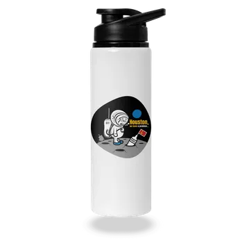 Láhev Bastard Máme problém lahev na vodu White