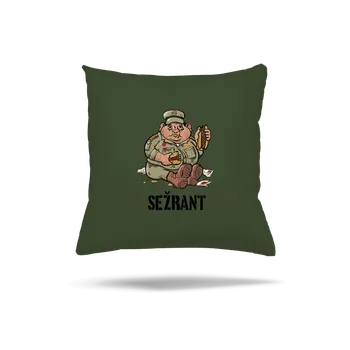 Polštář Bastard Sežrant polštář Olive Green