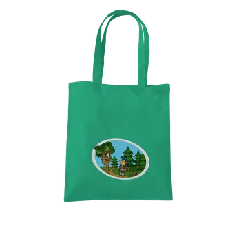 Nákupní taška Bastard Setkání s medvědem taška Mint