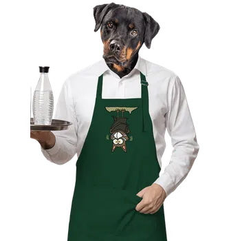 Kuchyňská zástěra Bastard Nanopýr zástěra Bottle Green