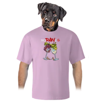 Bastard Morawa unisex tričko oversized Orchid