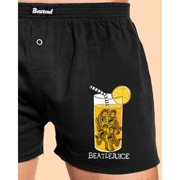 Trenýrky Bastard Beatlejuice pánské trenky Black