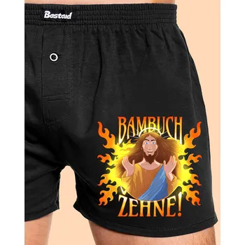 Trenýrky Bastard Bambuch žehne pánské trenky Black