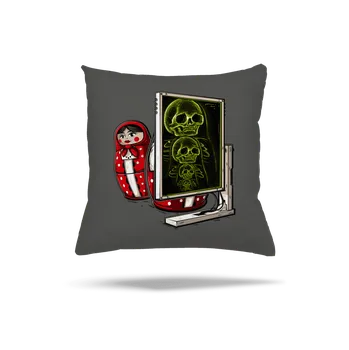 Polštář Bastard Rentgen Matrjošky polštář Gray Pol