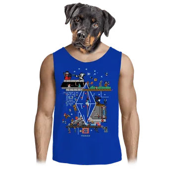 Pánské tílko Bastard Zapaříme pánské tílko Royal Blue