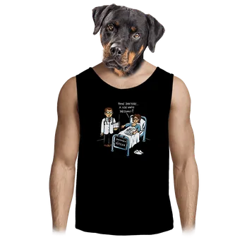 Pánské tílko Bastard Diagnóza učitelka pánské tílko Black