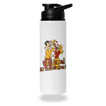 Láhev Bastard Vzájemně se doplňujeme lahev na vodu White