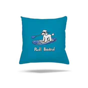 Polštář Bastard Pudl board polštář Blue Turquoise
