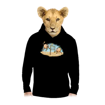 Chlapecká mikina Bastard Peach volejbal dětská mikina klokanka Black