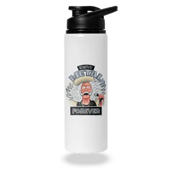 Láhev Bastard Heavy metal forever lahev na vodu White