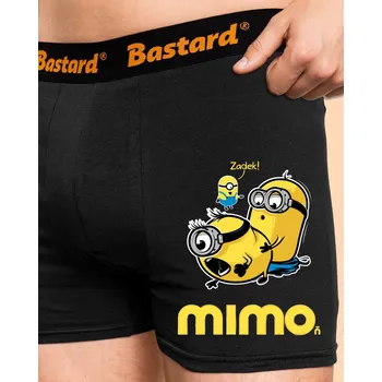 Trenýrky Bastard Mimo boxerky Black