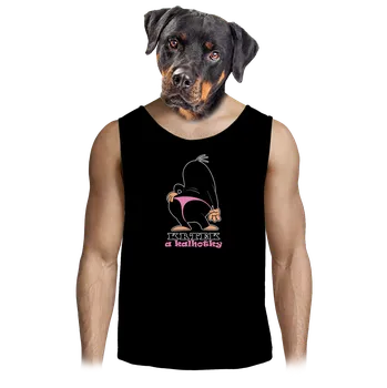 Pánské tílko Bastard Krtek a kalhotky pánské tílko Black