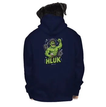 Pánská mikina Bastard Hluk pánská mikina na zip Navy