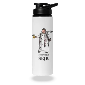 Láhev Bastard Dobrý voják Šejk lahev na vodu White