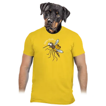 Pánské oblečení Bastard Z komára velblouda pánské tričko Gold