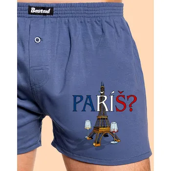 Trenýrky Bastard Paříš pánské trenky Blue