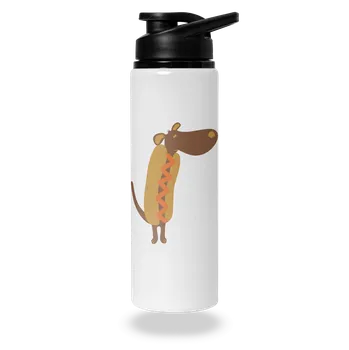 Láhev Bastard Hot dog lahev na vodu White