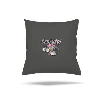 Polštář Bastard Šedí vědí - myš polštář Gray Pol