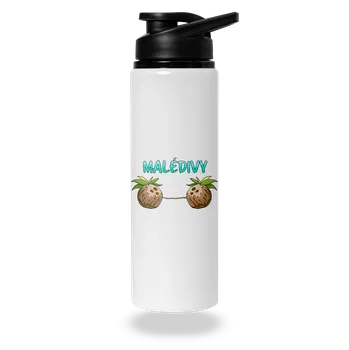 Láhev Bastard Malédivy lahev na vodu White