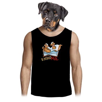 Pánské tílko Bastard Knihomol pánské tílko Black