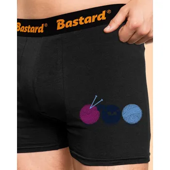 Trenýrky Bastard Klubíčko boxerky Black