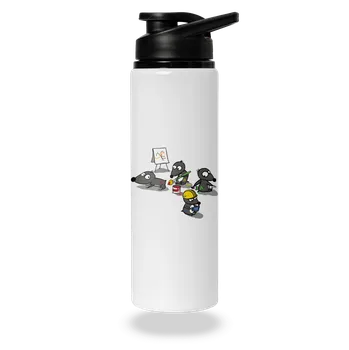 Láhev Bastard Pražský krtek - Trasa D lahev na vodu White