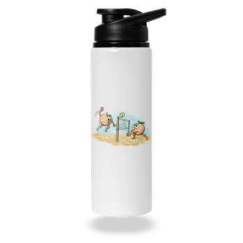 Láhev Bastard Peach volejbal lahev na vodu White