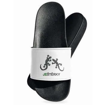 Pánské pantofle Bastard Ještěrky pantofle White