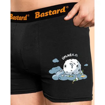 Trenýrky Bastard Úplně K. O. boxerky Black