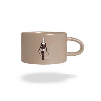 Bastard Domina hrnek makronka Brown Macaron