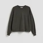 Reserved - Hladká mikina - tmavě šedá - 719IU-90X - 719IU-90X-L