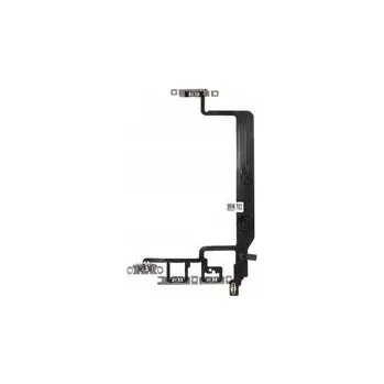 Náhradní díl pro mobilní telefon IPhone 13 Pro Power + Volume Tlačítka Flex Kabel (s Kovovým Držákem)