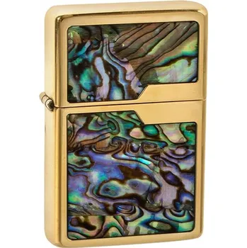 Zapalovač Zapalovač Tasman BRASS Milano perleťový