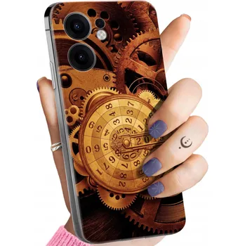 Pouzdro na mobilní telefon Hello Case pro Oppo Reno13 F s hnědou Zadní Kryt