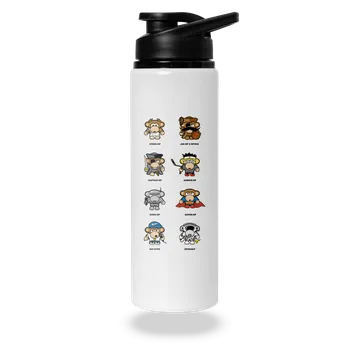 Láhev Bastard Tlupa opic lahev na vodu White