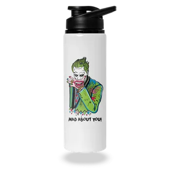 Láhev Bastard Joker a Harley lahev na vodu White