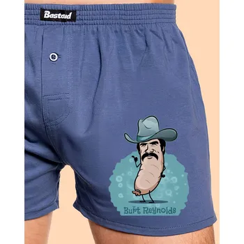 Trenýrky Bastard Buřt Reynolds pánské trenky Blue