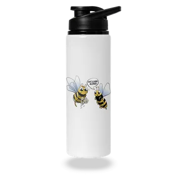 Láhev Bastard Alergická včelka lahev na vodu White