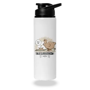 Láhev Bastard Strongest bird lahev na vodu White