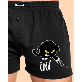 Trenýrky Bastard Čičina pánské trenky Black