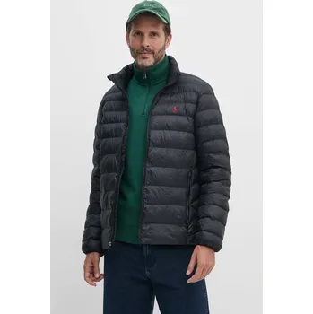 Pánská větrovka Bunda Polo Ralph Lauren pánská, tmavomodrá barva, přechodná, 710940238 59A, vel. XL