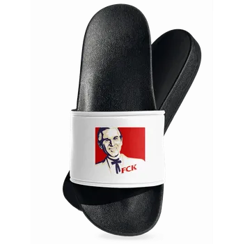 Pánské pantofle Bastard FCK pantofle White