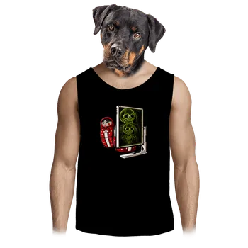 Pánské tílko Bastard Rentgen Matrjošky pánské tílko Black