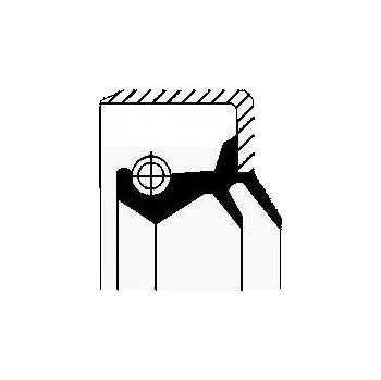 Těsnění převodovky Těsnicí kroužek hřídele, hřídel převodovky DT 2.32203