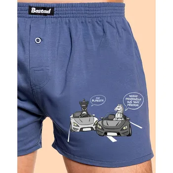 Pánské spodní prádlo Bastard Co blinkr? pánské trenky Blue