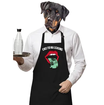 Kuchyňská zástěra Bastard Leasing zástěra Black