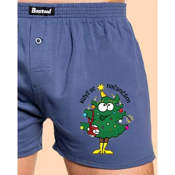 Pánské spodní prádlo Bastard Když se načančám pánské trenky Blue