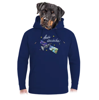 Pánská mikina Bastard Budu družička unisex mikina premium Navy